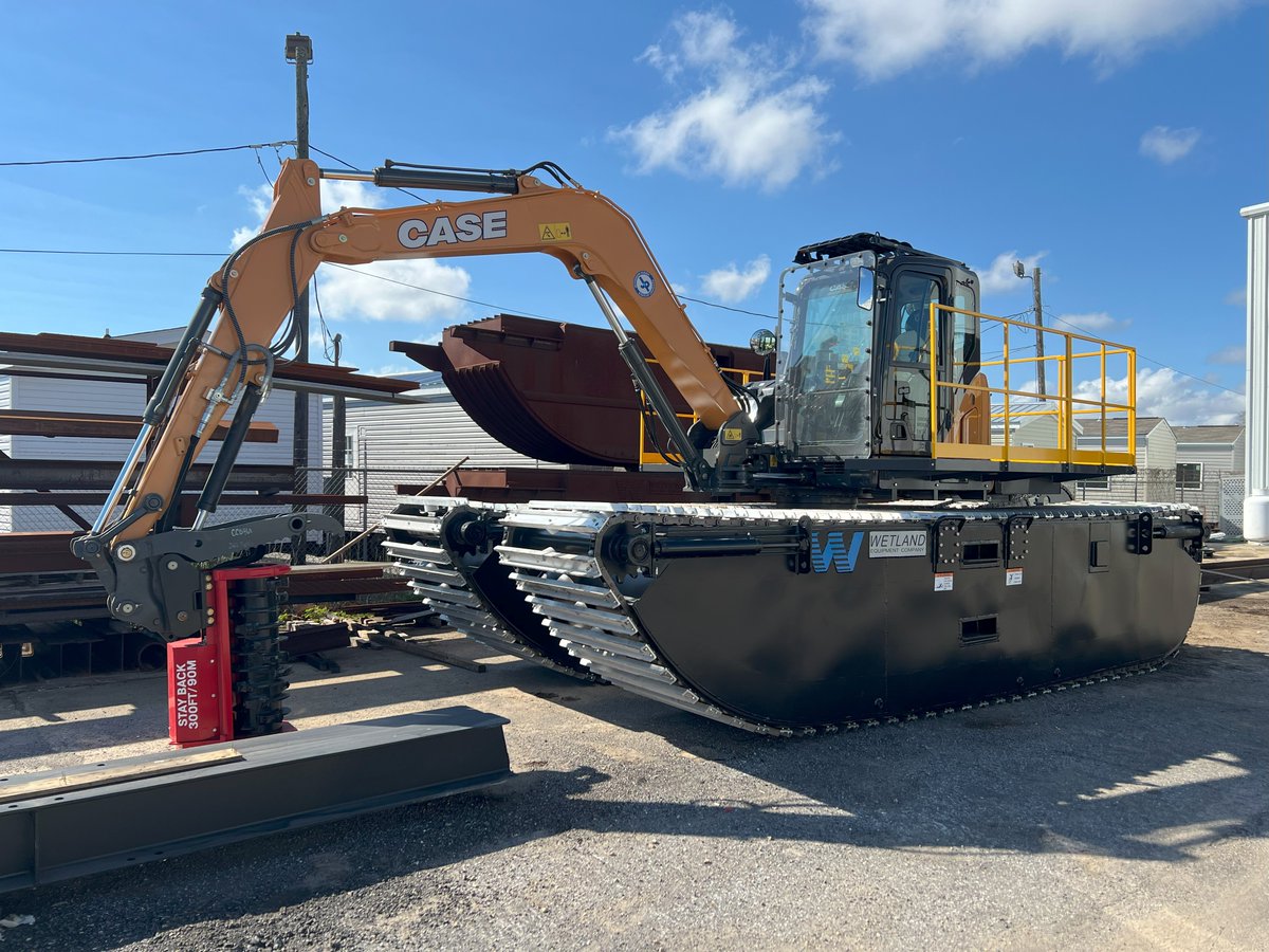 WetlandEquip's tweet image. Big and small we build them all
Always moving machines
#brushcutter
#treetrimmer
#maintenance
#drainage
#dewatering
#ROW
#infrastructure
#amphibiouslife
#amphibiousexcavator
#amphibiousequipment
#swampexcavator
#swamplife
#wetlandequip
@Wetlandequip
wetlandequipment.com