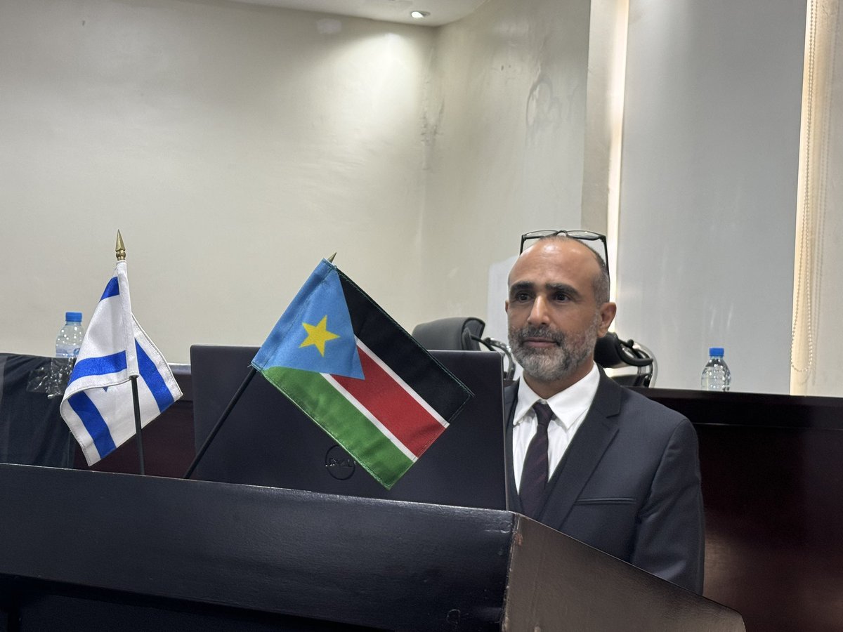 JohnAkec's tweet image. SEMINAR AT UNIVERSITY OF JUBA ON
Israel’s Space Science: Sharing Experiences and Best Practices with South Sudan -Opening Continued…