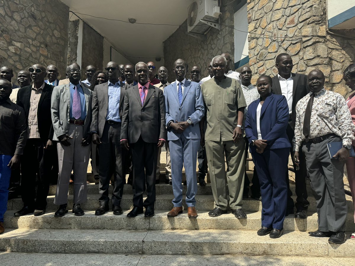 JohnAkec's tweet image. SEMINAR AT UNIVERSITY OF JUBA ON
Israel’s Space Science: Sharing Experiences and Best Practices with South Sudan -Opening Continued…