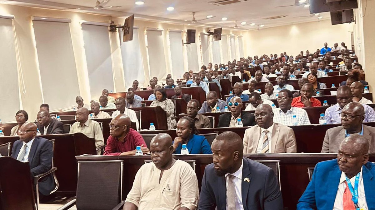 JohnAkec's tweet image. SEMINAR AT UNIVERSITY OF JUBA ON
Israel’s Space Science: Sharing Experiences and Best Practices with South Sudan -Opening Continued…