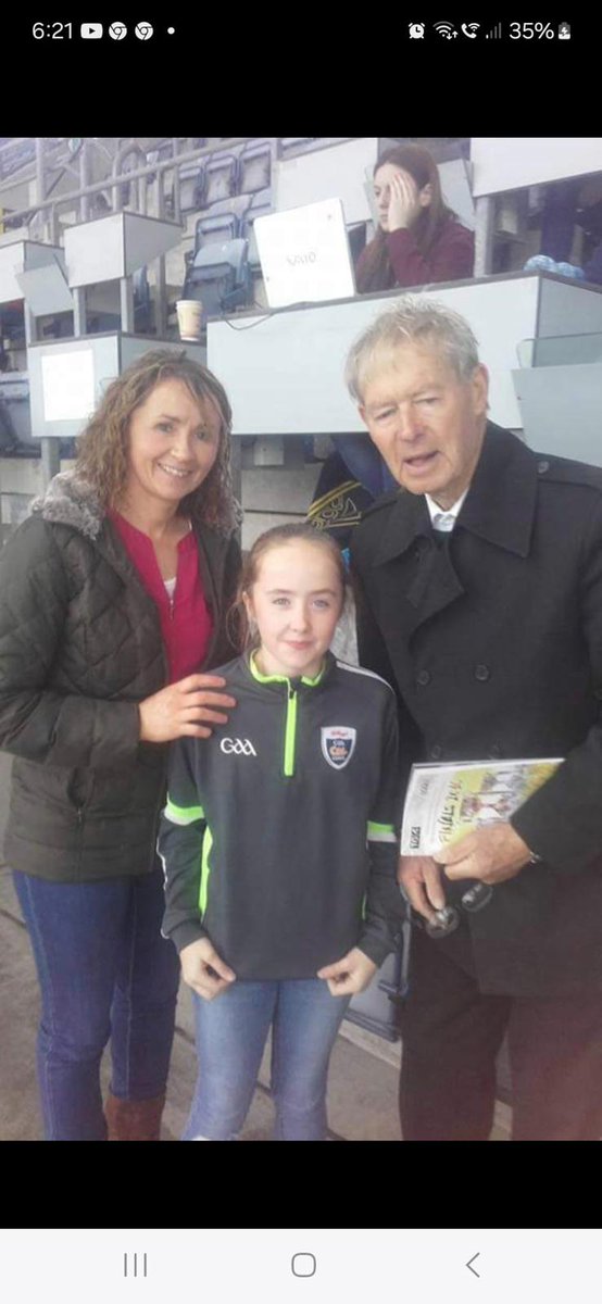 Rest in peace Mícheál - a true legend 
Had the pleasure of meeting him at the ladies All Ireland finals a few years ago