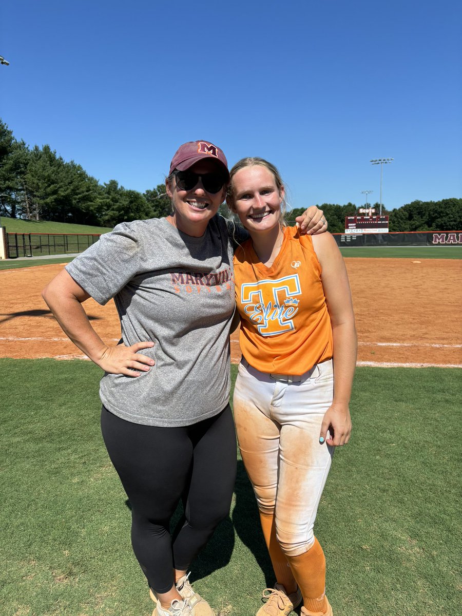 I had a GREAT time at the Maryville College prospects camp! Thank you Coach Jill and <a href="/JamieECarr/">Jamie Carr</a> for putting on an amazing camp! I loved putting in the work! <a href="/MCScotsSB/">Maryville College Softball</a>