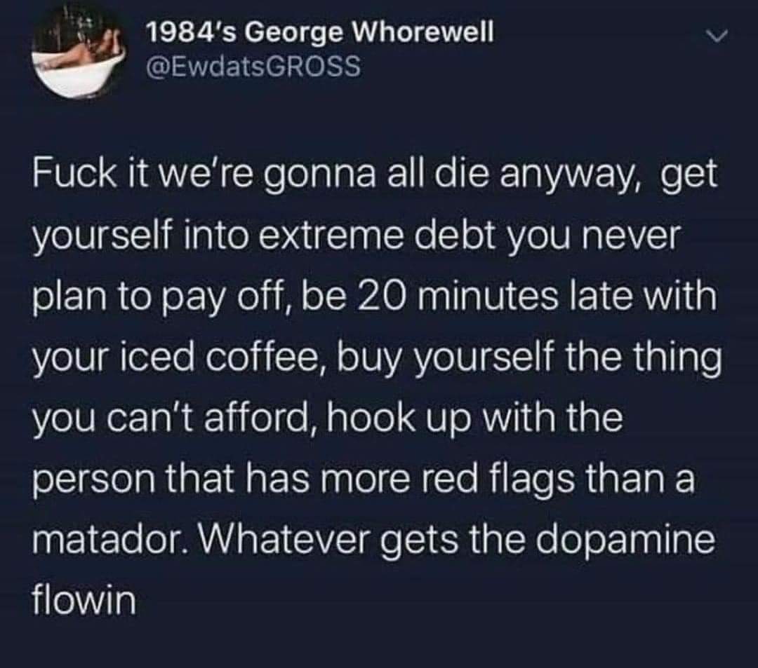 bigtom483's tweet photo. Big Tom's Bad Advice Of The Day
#word #badadvice #advice #dontlistentome #oklistentome #wyspradio #igottapoop https://t.co/4BtUxK1T5h