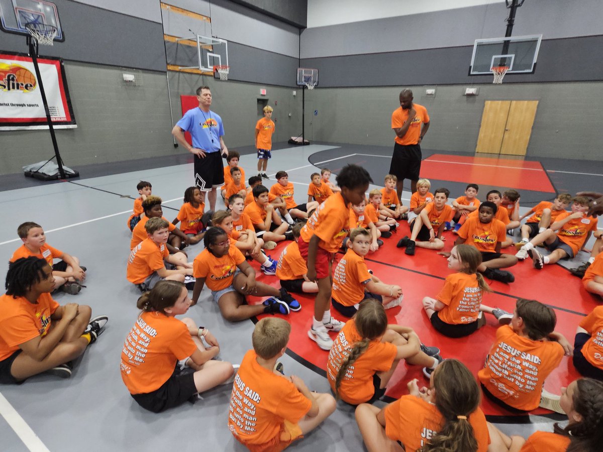 JefRef's tweet image. Another year of Crossfire  Ministry Basketball Camp in Hendersonville NC.....great plan to help kids grow in all facets of life