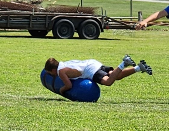 Spillan_66's tweet image. Day 2 of @CZR_Football Camp!!! It was D Day, baby! DL, LB, and DB All Day!!!! Players pumped up to tackle! Head Up and Drive For Five! It was awesome!!!!!! #TogetherWeWill #BBS24