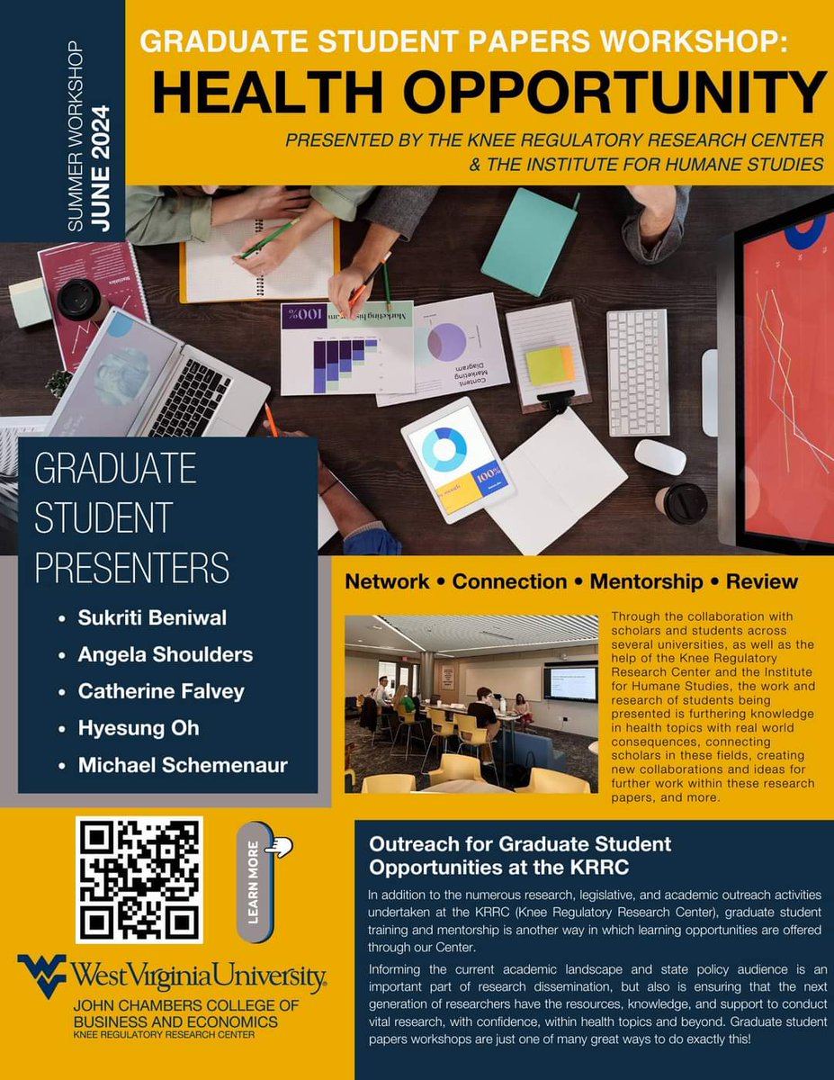 Alicia_Plemmons's tweet photo. We had a fantastic time with a group of health PhD student scholars sent to WVU by IHS. We talked data, job market, and helped overhaul any points where there research is stuck. An overall fun and productive day! https://t.co/qsdXqVEO0h