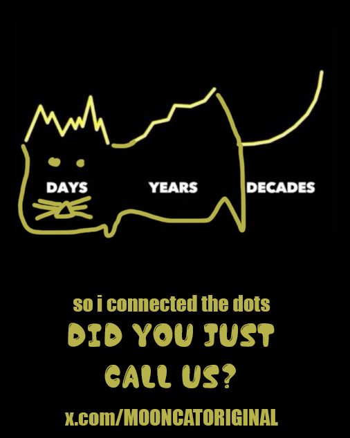 TotallyRektUK's tweet photo. @mrpunkdoteth i connected the dots @mrpunkdoteth and i swear thats a hidden call for $MOONCAT $MC ORIGINAL
ca: DyeoWpRCwVCbbp8eRdqbotBzCfzN4JTpZgkE7CqbHnBa https://t.co/rRQgymb5jm