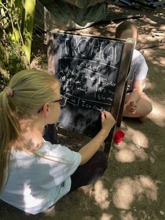 NectonFS's tweet image. There was a big buzz around the creation of two restaurants this afternoon for some in @NectonY6. Creating two menus, tidying and presenting their areas. Lots of different meals on offer from the busy mud kitchens, great ideas and teamwork.