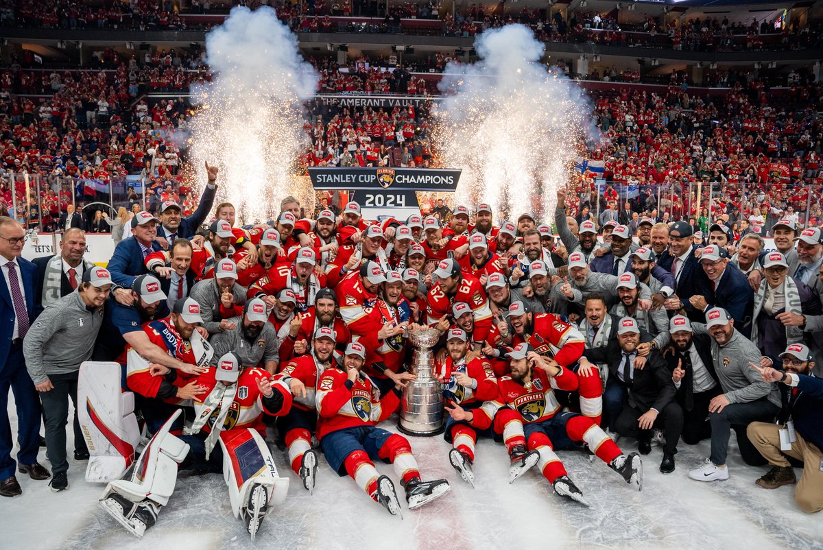 After 30 years <a href="/FlaPanthers/">Florida Panthers</a> are the true example of patience, passion and perseverance. Bottom line hard work pays off. Whoever didn’t believe in the Panthers, I bet they do now. It’s no longer a dream. Live it, enjoy it, get off the chain and that’s how you make history, Dale!