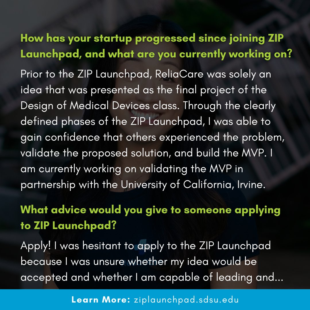 SDSU ZIP Launchpad tweet media