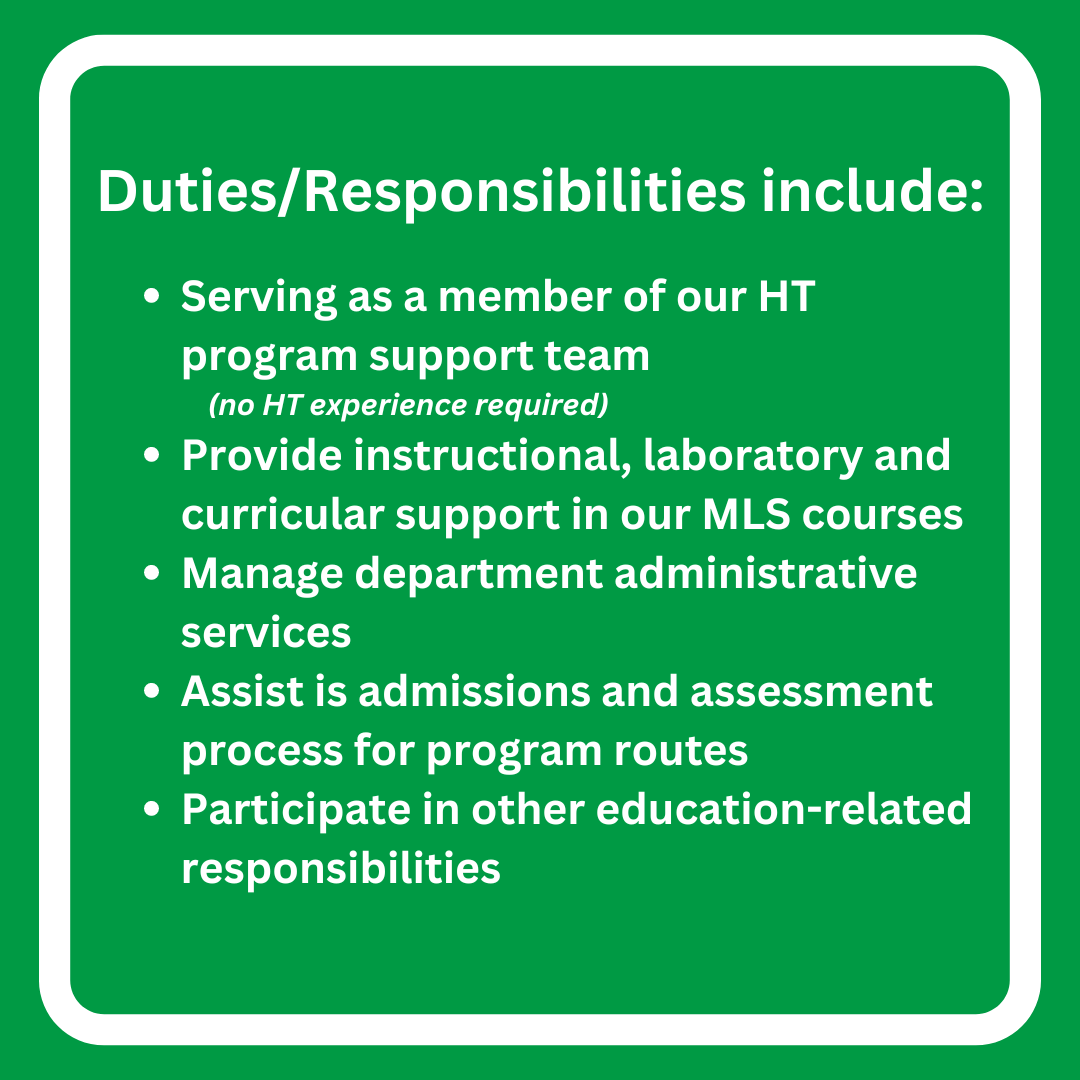 UNDMLS's tweet image. Our department is looking to add a new team member! The UND MLS department in Grand Forks, ND is looking for a full time Education Specialist. Application closing July 10th-Apply today!!
careers.und.edu/jobs/education…