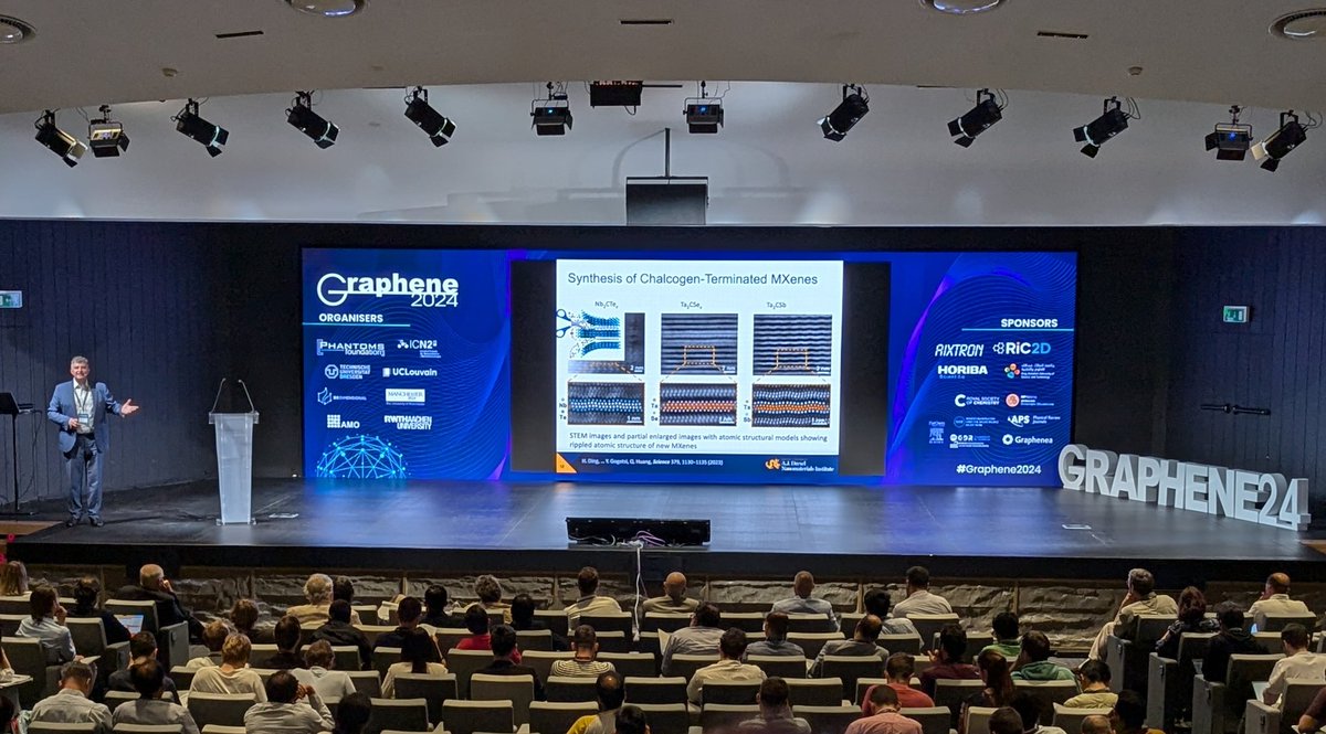 timavanderLaan's tweet photo. Interesting first day at #graphene2024 in Madrid. Looking forward to sharing results from @CSIRO's projects with our industry partners, using our graphene materials for impact in cleantech and communications. On at 12pm tomorrow! https://t.co/8FDkdyiiLm