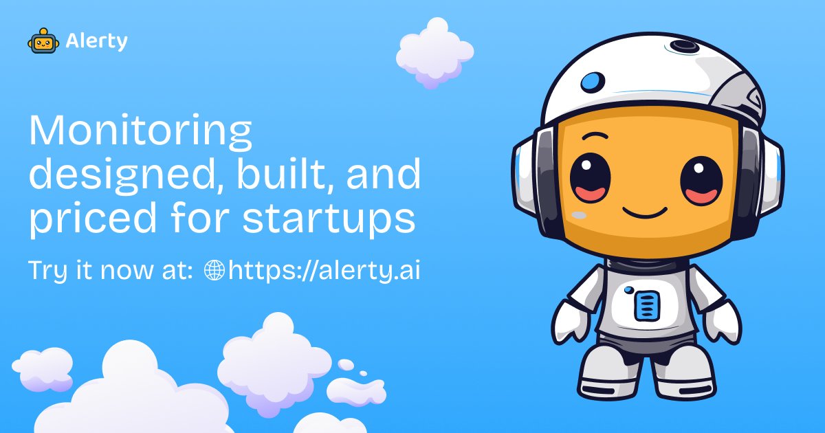 Are outages or monitoring keeping you up at night? Then we've got a changelog you won't want to miss

- we're presenting at <a href="/digitalocean/">DigitalOcean</a>'s #DOdeploy conference digitalocean.com/deploy?utm_sou…
- we've got a brand new monitoring tool for startups <a href="/AlertyAI/">Alerty</a> 

Check em out!
