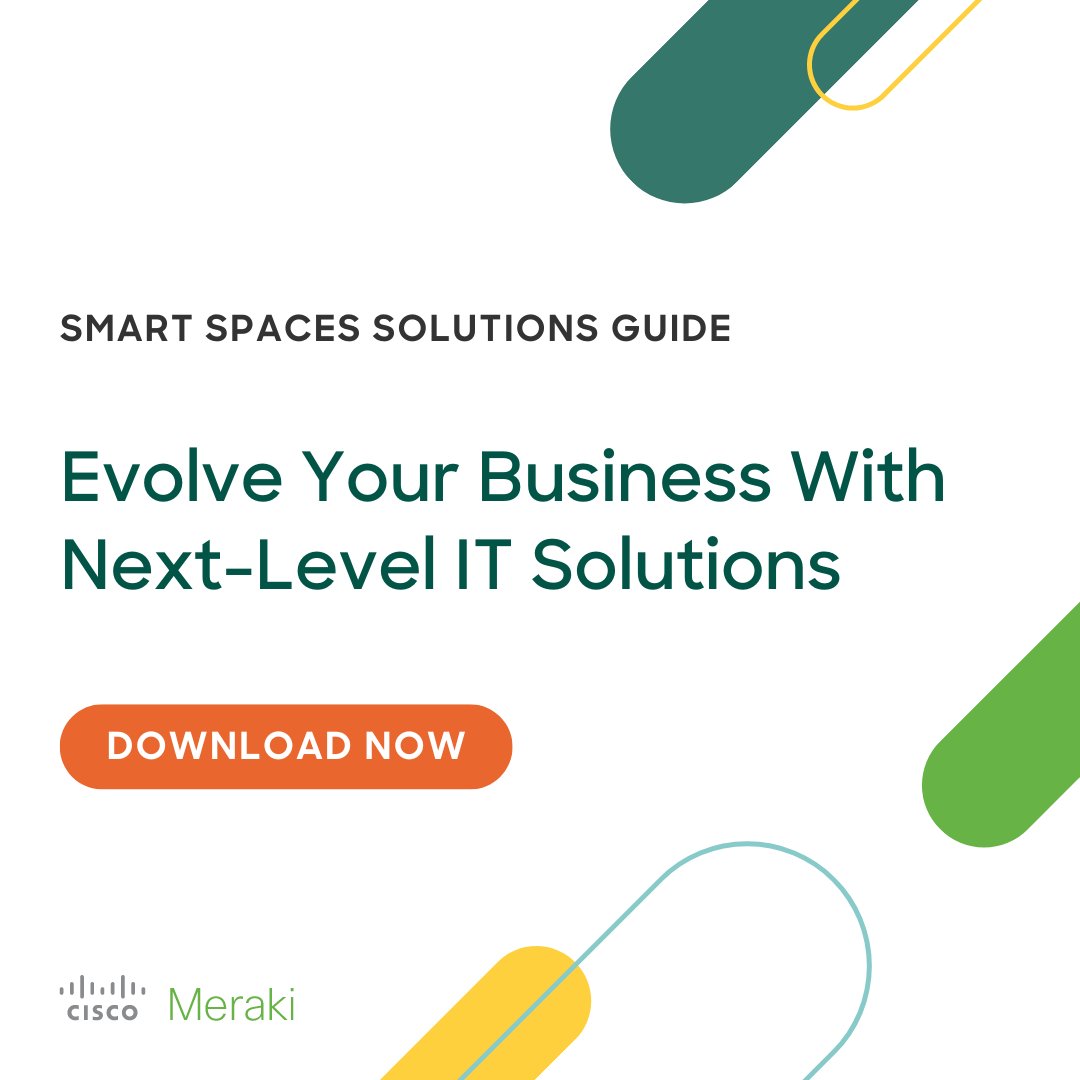 meraki's tweet image. 🤔 Your home is connected—is your workspace?

Discover how SMBs can simplify workspace management, increase physical security, elevate experiences, and save—with our next-gen smart spaces technology.

Get our NEW guide 🔽
cs.co/6014gmD9e

#CiscoMeraki #SMBTech