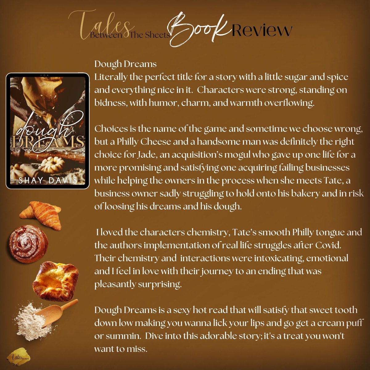 Dive into this new release by Shay Davis.  Dough Dreams is a sexy hot read that sure to satisfy your sweet tooth…

 bit.ly/3VWdBLO

#doughdreams #shaydavis #blackromance #blacklove #readers #bloggers #reviewers