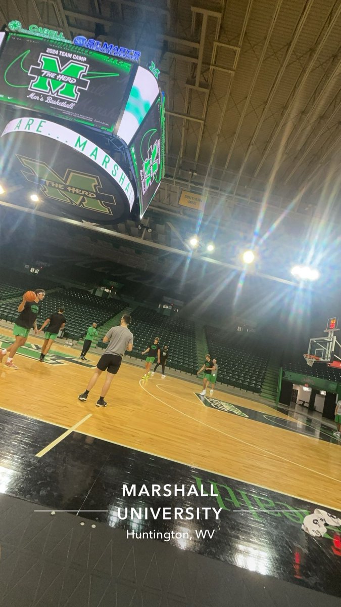 Marshall university definitely has a beautiful campus and facility. #Uncommitted #Unofficial