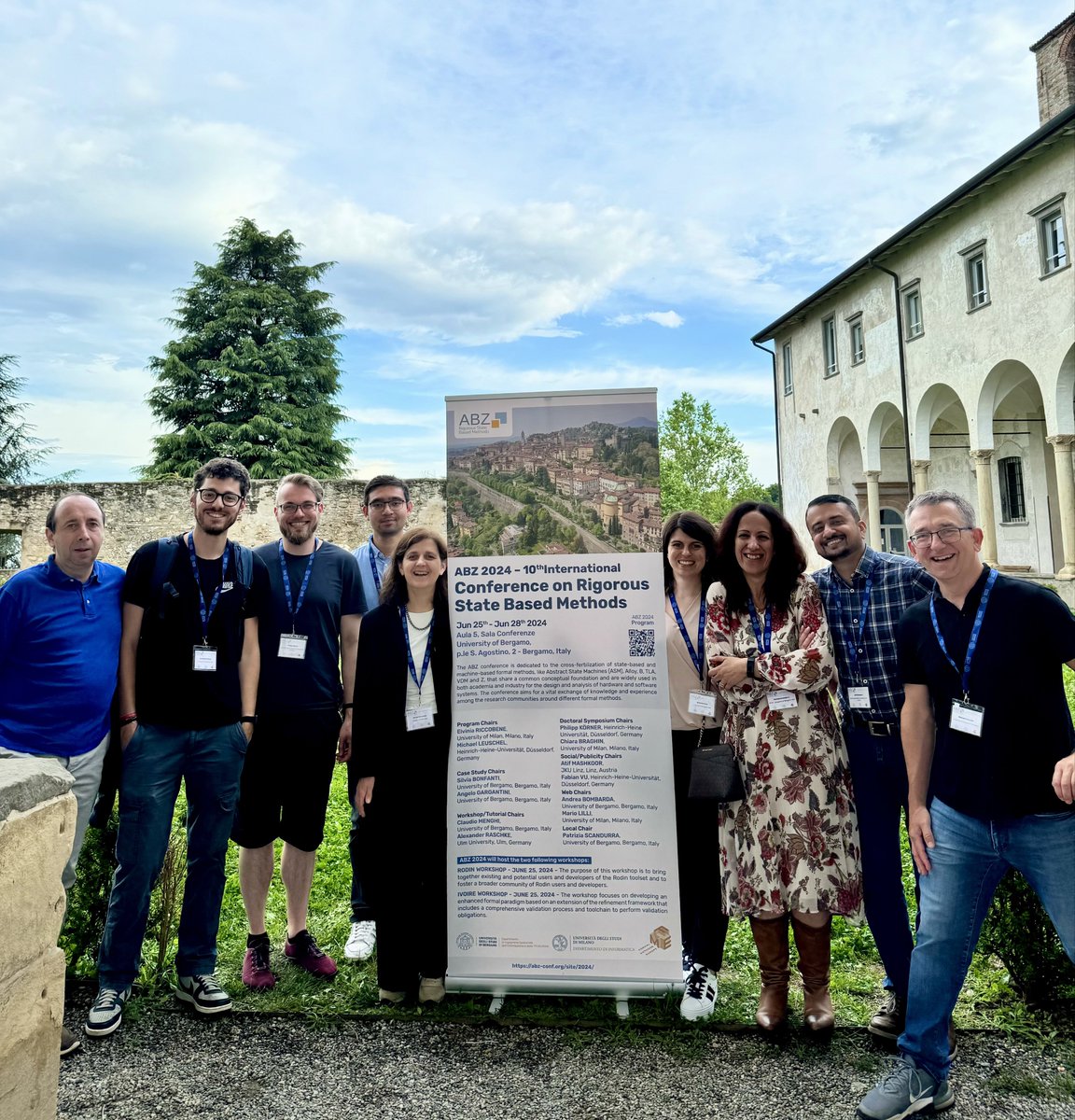 ABZ 2024 organizing  committee <a href="/UniBergamo/">UniBg</a> 
#ABZ2024 #IVOIRE #Bergamo
