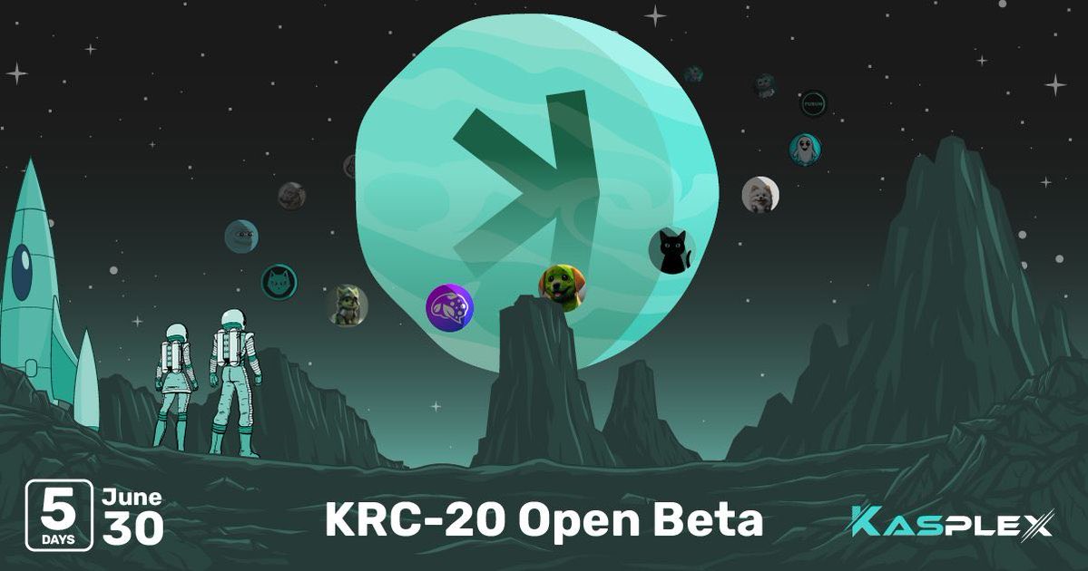 🚨令人兴奋的消息，Kaspa 爱好者们！ 🚨

Kasplex 公开测试版即将到来！ 🕒
记下日期！6 月 30 日，探索 Kasplex 的强大功能并亲身体验创新功能！ 🌟

成为第一批探索 Kasplex 并为 Kaspa 生态系统的发展做出贡献的人！您的反馈和参与将在塑造 KRC-20 的未来方面发挥至关重要的作用。 🎯

#Kasplex