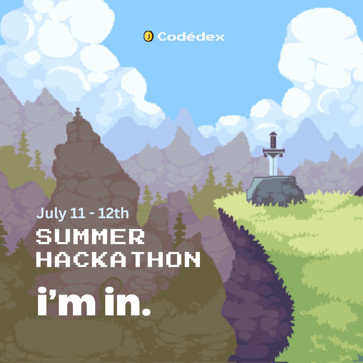 I'm doing a thing. Join me at Summer Hackathon <a href="/codedex_io/">Codédex</a>! 🚀 #CodedexHackathon