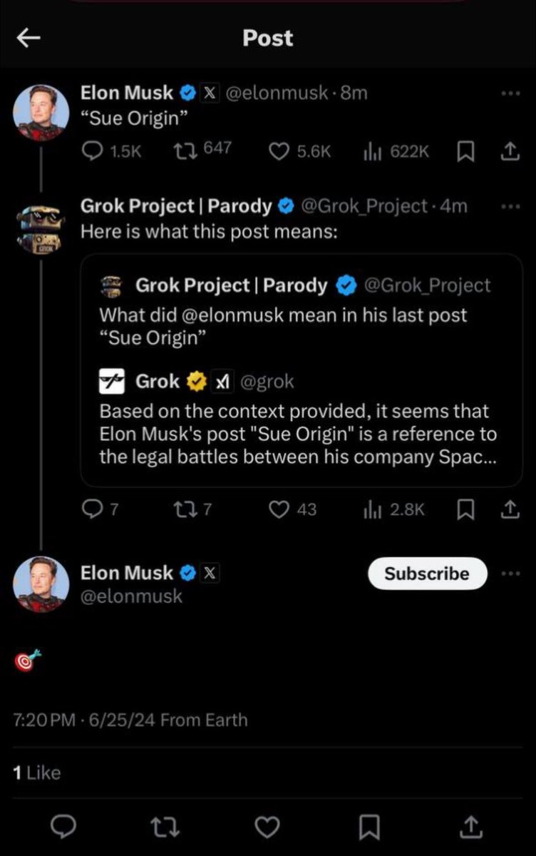 Tell me #GROK is going to a billy without telling me it’s going to a billy