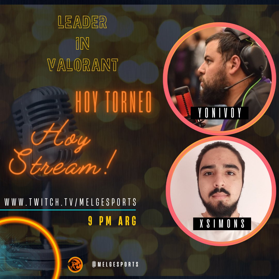 2da semi final!!!
Ve a nuestro twitch twitch.tv/melgesports para alentar a los equipos Bunny Hop y <a href="/rebelfoxgaming/">Rebel Fox Gaming</a>  ! Junto a nuestros streamers @elpotusgame @xzimons <a href="/_yonivoy/">Yonivoy 🎙️🇺🇾</a>  !!!

#esports #valorant #torneos #tournament #competencia #liga #playoff #fps #shooter
#melgesports