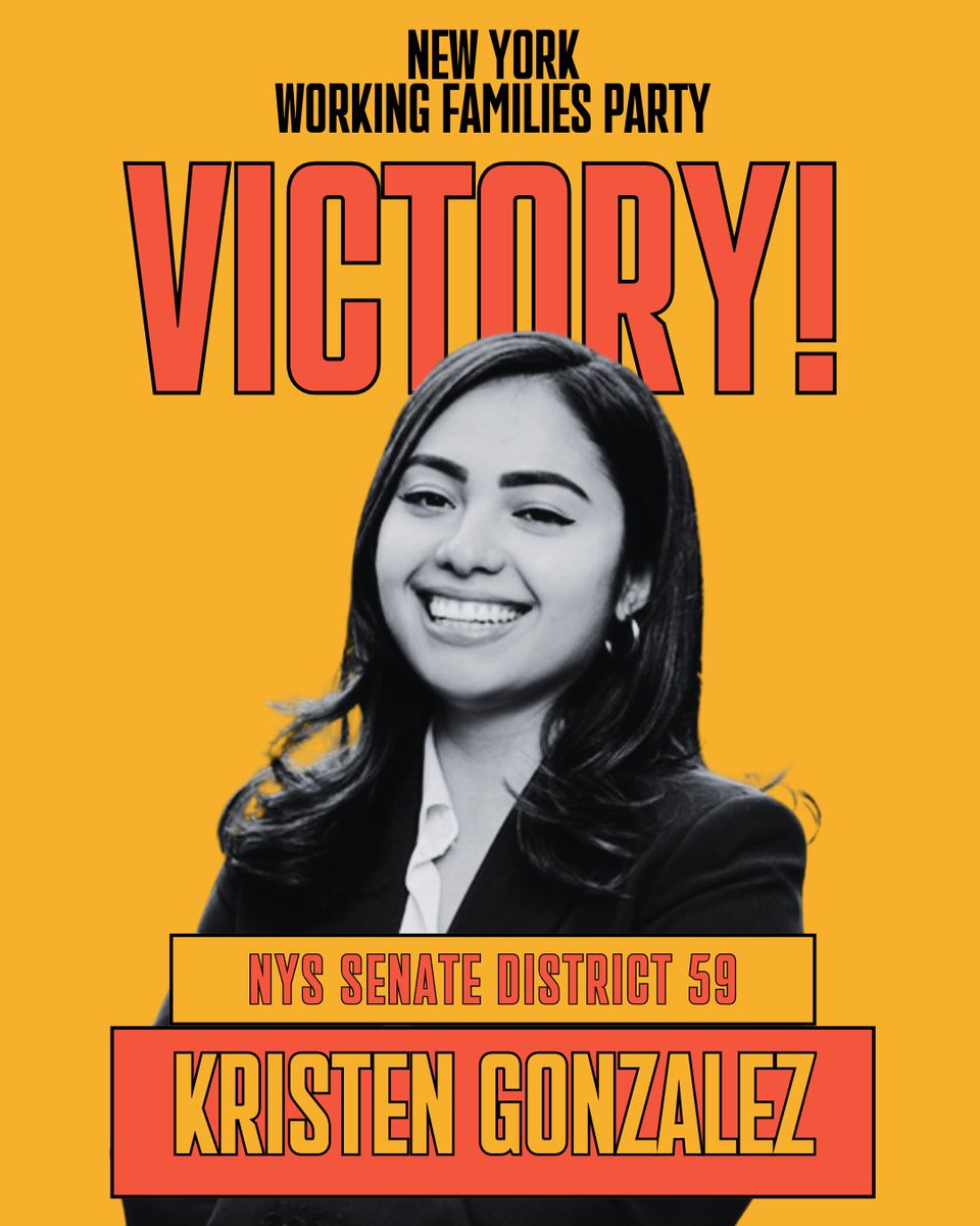 NYWFP's tweet image. .@Gonzalez4NY has been a fierce advocate for climate action, affordable housing, and equitable access to technology. We're thrilled to send her back to the State Senate!