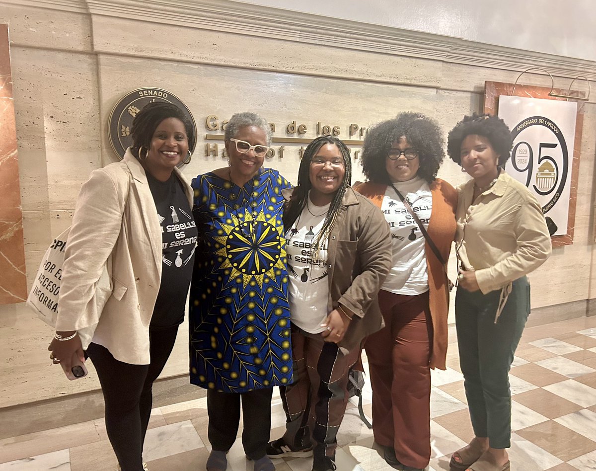 ✅ Aprobado en ambos cuerpos el PS 1282 para prohibir el discrimen por estilos de cabello. ¡Otro paso importante hacia la justicia racial en Puerto Rico! 

Ahora la medida pasa a la firma del Gobernador.