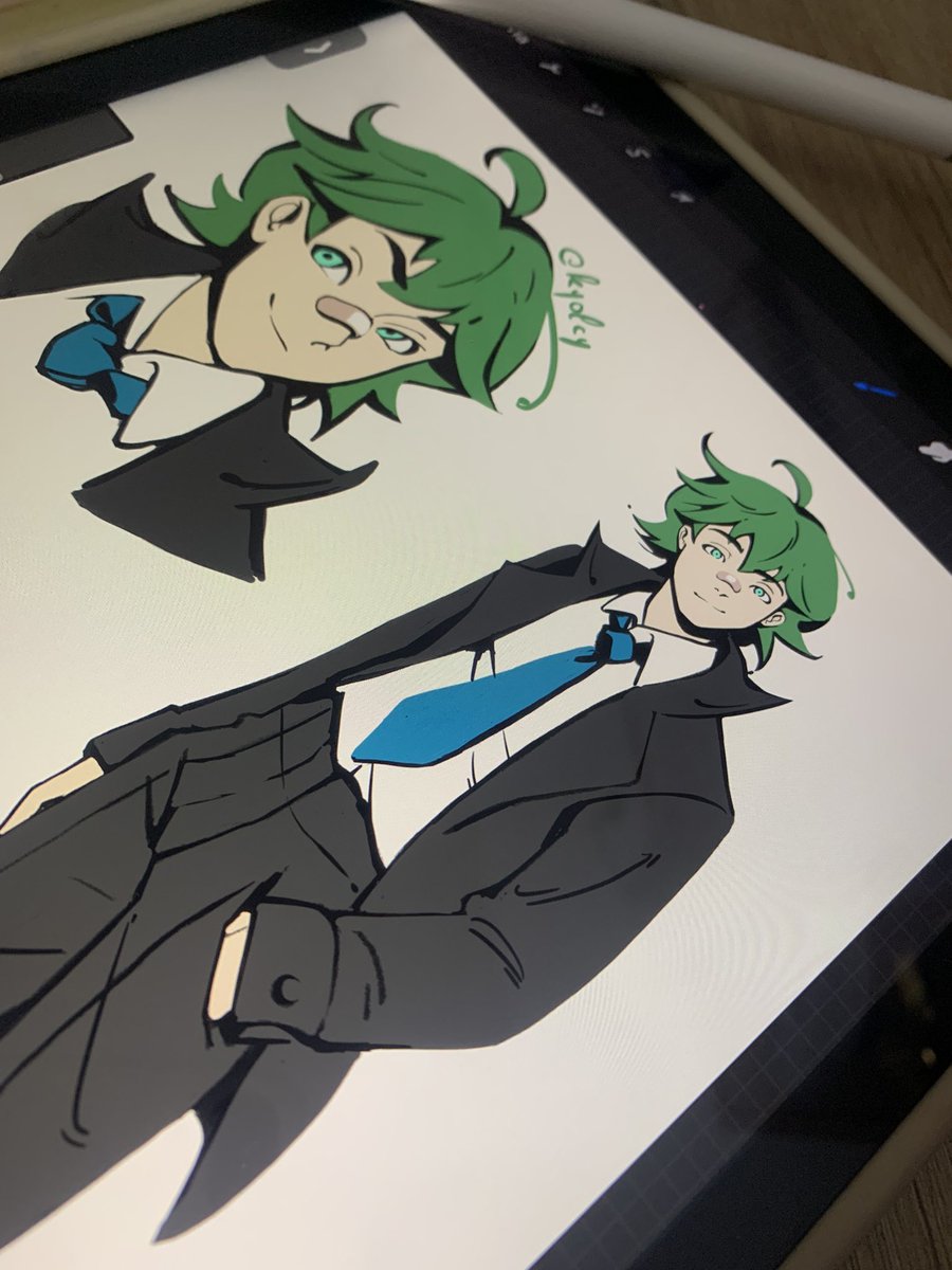 mykyoley's tweet photo. Working on a commission! 🍰💛
Let's meet new artists! 
#artmoot #artmoots #artshare #CommissionedArt https://t.co/Q0EbvKppBn