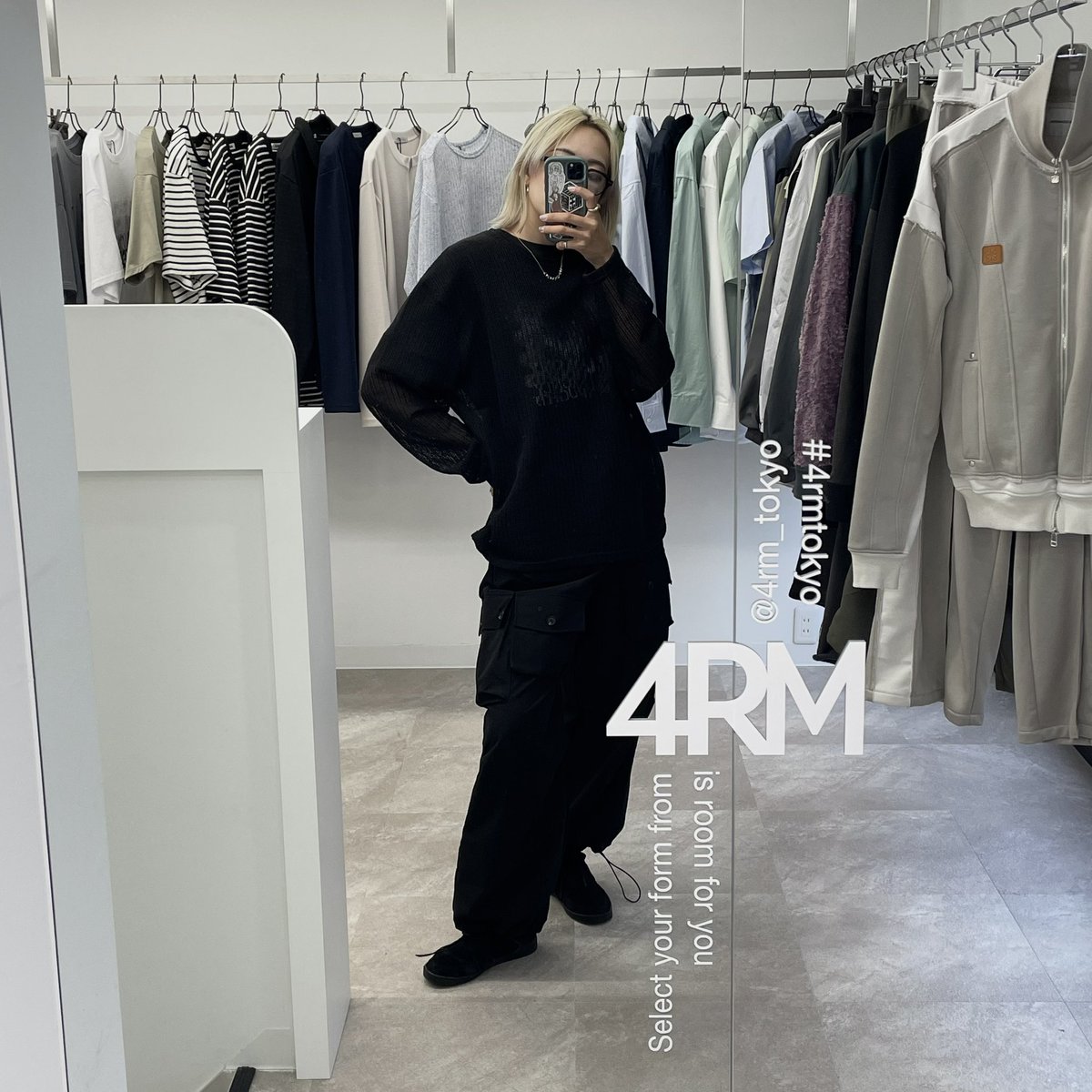 4RM_TOKYO's tweet photo. 『Select shop 4RM』
Flagship store : AM 11:00~PM 19:00 Everyday
Avant-garde fashion 
Online store : 5/25 open

Store address : 東京都 渋谷区 恵比寿 1-15-3 
  Ebisu,1-15-3 Shibuya, Tokyo

#4rm
#4rmtokyo
#selectshop
#セレクトショップ
#韓国ファッション
#韓国ストリート https://t.co/3fSQUVhXdI