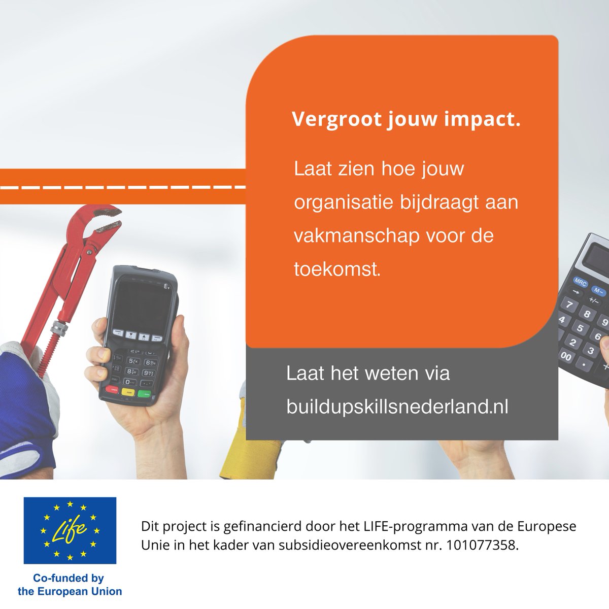 👷Draagt jouw organisatie net als <a href="/TechniekNL/">Techniek Nederland</a> en <a href="/wijtechniek/">wijtechniek</a> bij aan het vergroten van het aanbod vakmensen in de bouw- en installatiesector? 
 
📢Laat het ons weten via: lnkd.in/eekf75J7

🔍 Bekijk de actiepunten hier: buildupskillsnederland.nl/actielijn-arbe…