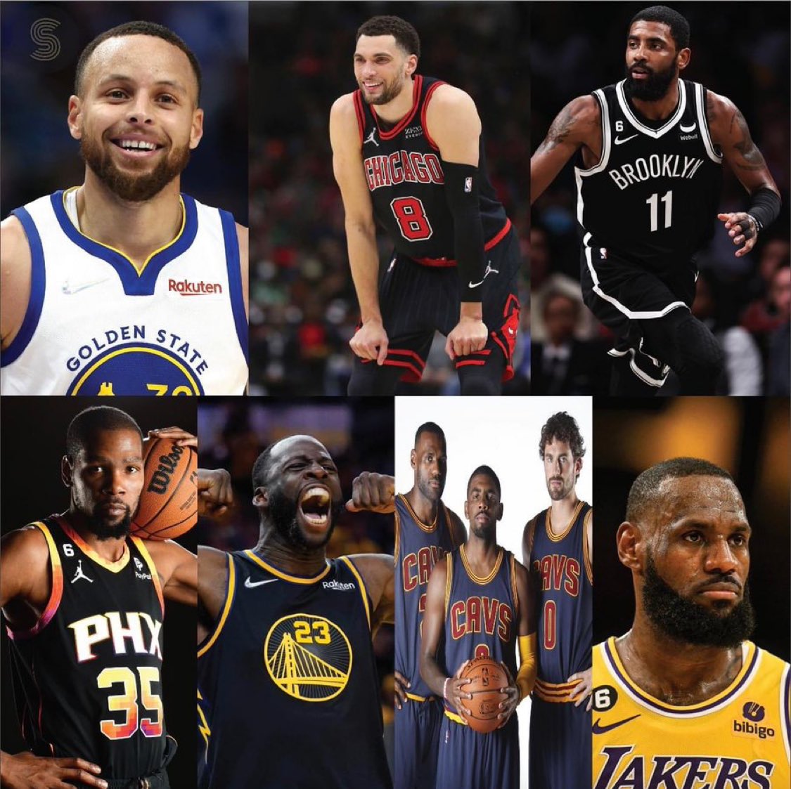 This era has the greatest:

- Shooter of all time: Curry
- Dunker of all time: Lavine
- Ballhandler of all time: Kyrie
- Scorer of all time: Durant
- Defender of all time: Draymond
- Comeback of all time: 16 Cavs
- Player of all time: LeBron

What a time to be alive!