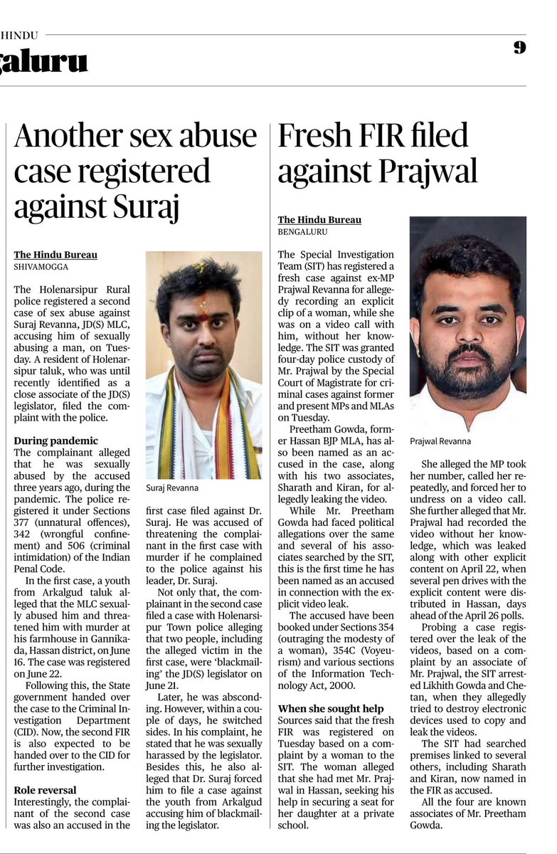 NehaKoppula's tweet image. Meet Narendra Modi&apos;s extended family that lives in Karnataka 

#Prajwal #Revanna