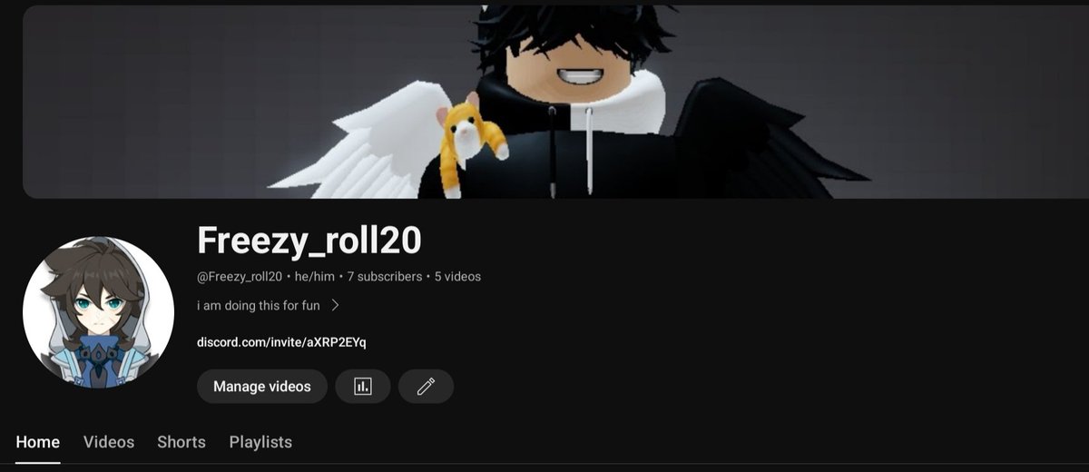 Freezy_roll20's tweet image. Hey I have a youtube channel here is the link youtube.com/@freezy_roll20…
I also have a discord server there is the link to it
discord.com/invite/aXRP2EYq