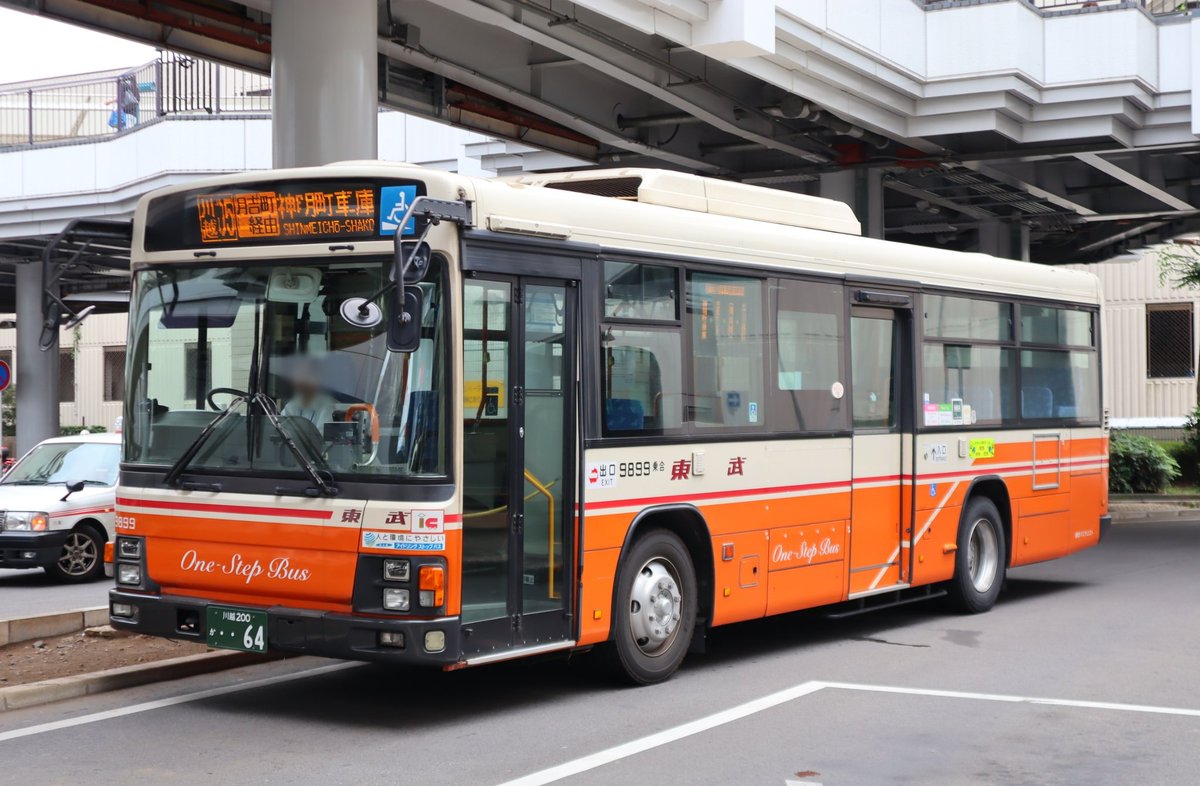 東武バスウエスト 社9899 川越200か64 PJ-KV234L1 今も第一線で活躍
