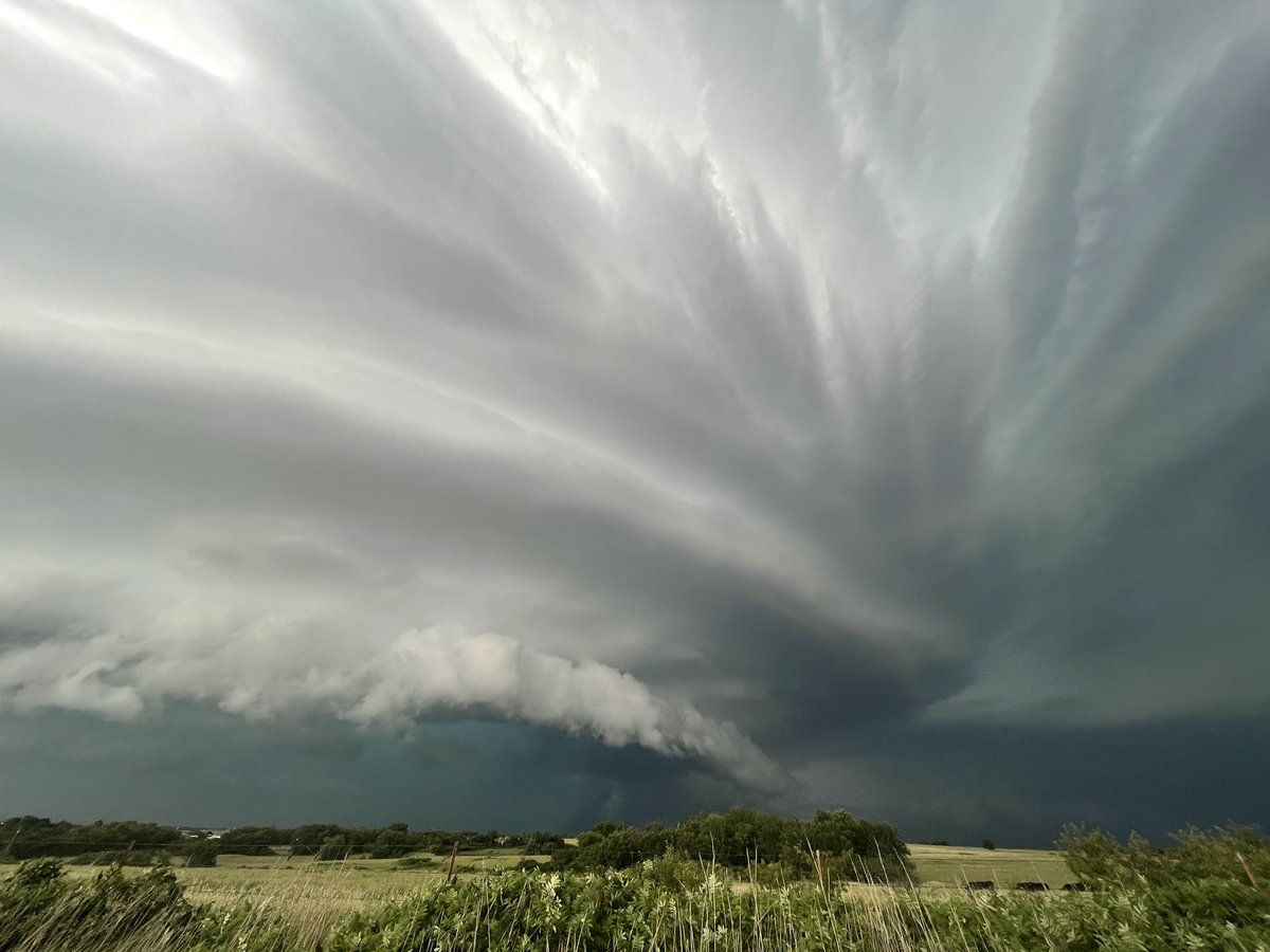 What a show in NC OK. #okwx