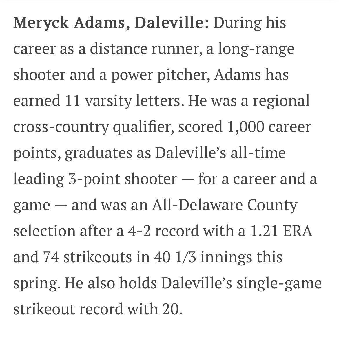 2024 THB Sports Awards
Johnny Wilson Award Winner
<a href="/Meryck14/">Meryck</a> 

@DalevilleHoops <a href="/Bronco_DHS_Base/">Daleville Baseball</a> 
<a href="/DHS_Broncos/">𝗗𝗮𝗹𝗲𝘃𝗶𝗹𝗹𝗲 𝗔𝘁𝗵𝗹𝗲𝘁𝗶𝗰𝘀</a> 

<a href="/hunt_Rob/">Rob Hunt</a> <a href="/RadioZT/">“ZackAttack” Zach Johnson</a>  <a href="/gmbremer/">George Bremer</a>  Thank you so much for all that you &amp; your teams do for our young men &amp; young women.