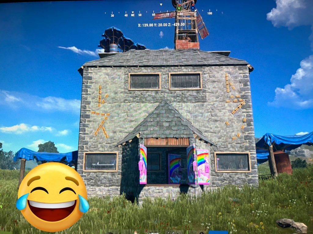 Rust67910750's tweet image. のんびりレストラン経営して遊んでます。 

戦闘、レイドはせずにファームと農業やってます。 

のんびりやりたい方や初心者の方、一緒に平和なRustしませんか？ 

戦闘がやりたい方は向かないと思いますが気になった方は連絡ください😘

#rust募集
#rust募集ps4 
#rust募集cs