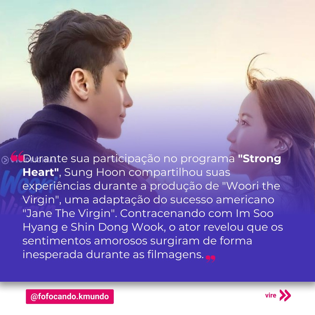 Fofocandokmundo's tweet photo. Sung Hoon revela que se apaixonou por Im Soo Hyang durante as gravações de "Woori the Virgin"! 😍❤️ Descubra todos os detalhes e curiosidades sobre esse romance inesperado no nosso post. 😉 #SungHoon #ImSooHyang #WooriTheVirgin #KDrama #Romance
👉 continuação no post a seguir. https://t.co/TpmF2c6ZNt
