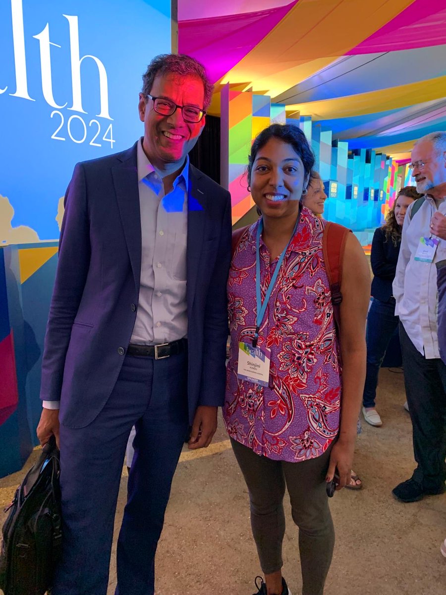 Great to finally meet you ⁦<a href="/Atul_Gawande/">Atul Gawande</a>⁩! Enjoyed connecting ⁦<a href="/aspenideas/">Aspen Ideas</a>⁩ #Health