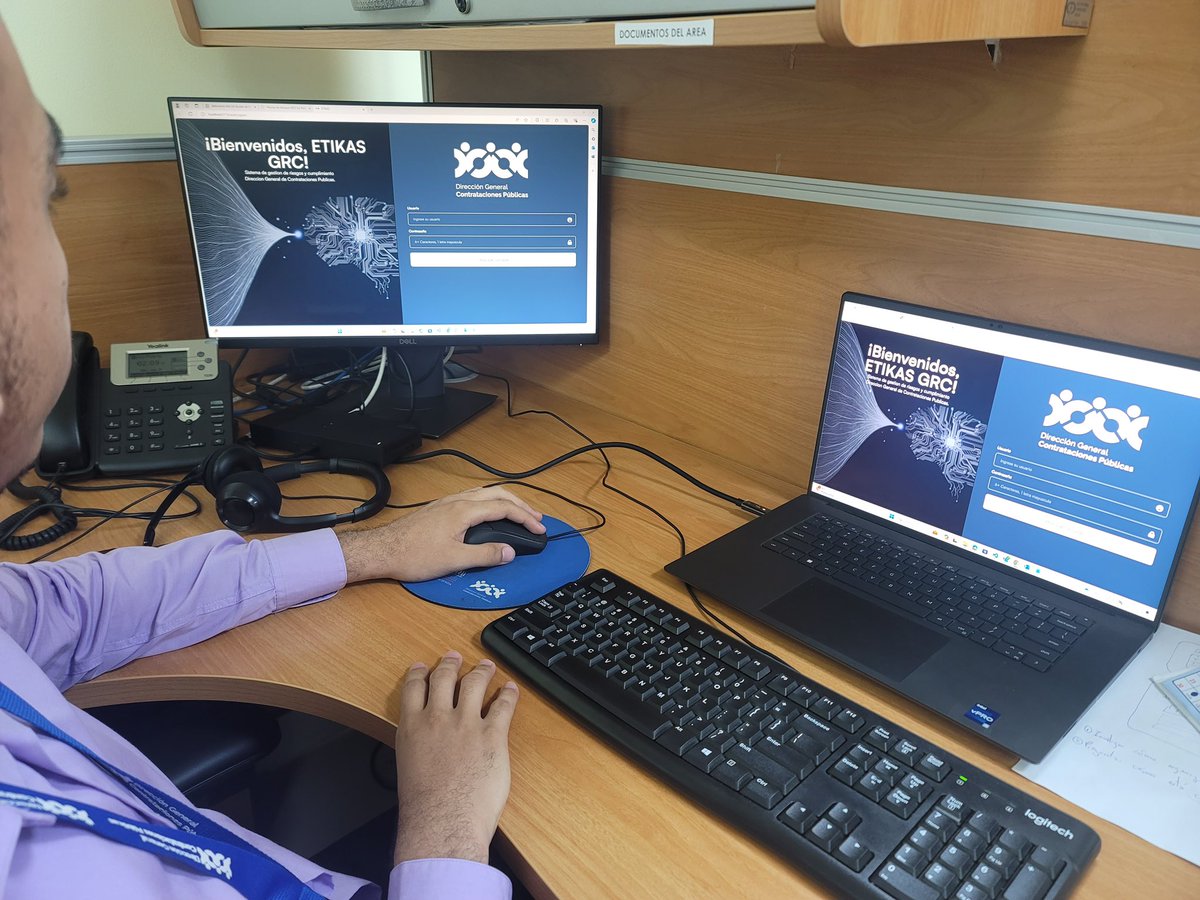 Presentamos a la Mesa Técnica del Programa de Cumplimiento Regulatorio en las Contrataciones Públicas la herramienta ETIKAS, una iniciativa de nuestra Factoría de Innovación #InnovaComprasRD para optimizar las prácticas de debida diligencia interna en las compras gubernamentales.