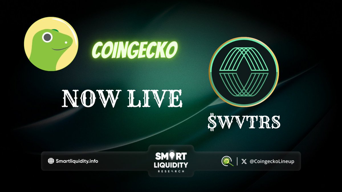 ๐ฆ Coingecko_Lineup (@coingeckolineup) on Twitter photo ๐ฃ #CoinGecko Conveys a New Listing!
๐ธ<a href="/VitreusChain/">Vitreus DAO</a> is a novel evolution of Layer 0 blockchains not unlike #Polkadot or #Cosmos, where their heart of the system is extensible and ripe for further innovation.
๐ฐ $WVTRS Earning mechanisms :
๐ธStaking
๐ธVIP Program ๐ฃ #CoinGecko Conveys a New Listing!
๐ธ<a href="/VitreusChain/">Vitreus DAO</a> is a novel evolution of Layer 0 blockchains not unlike #Polkadot or #Cosmos, where their heart of the system is extensible and ripe for further innovation.
๐ฐ $WVTRS Earning mechanisms :
๐ธStaking
๐ธVIP Program