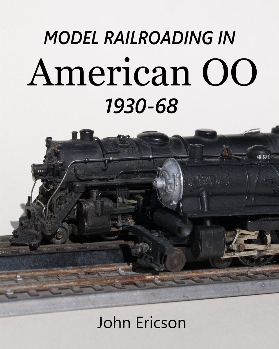 oo_american's tweet photo. I don't plug my book often enough! Wondering about #americanootrains ? This book covers it all! Available on Amazon #americanoogauge #americanooscale https://t.co/L6wsTxvZFw
