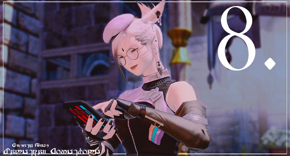 TheLodgePhoenix's tweet photo. Members of the lodge have sent in some of their favourite screenshots to see in the new expansion with a 
countdown!  #ffxiv 

8: From Celestia
7: From Akira https://t.co/nM4Y9UNAc3
