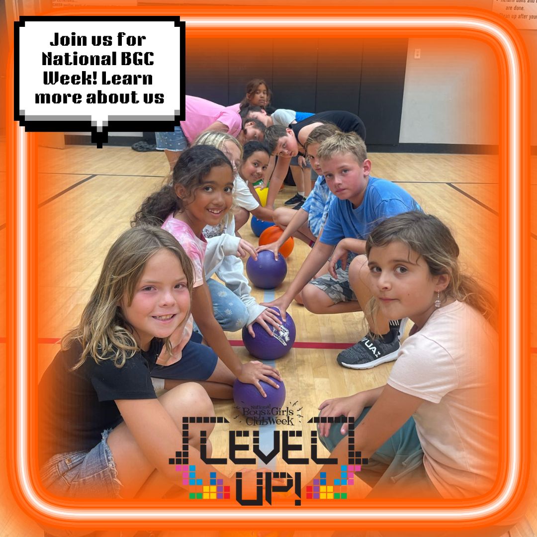 Join us this week as we celebrate National BGC Week with over 5,000 Club across the country! We look forward to highlighting our stellar Club kids and staff, high impact and engaging programs and connecting with all of you! 

Let's LEVEL UP together!