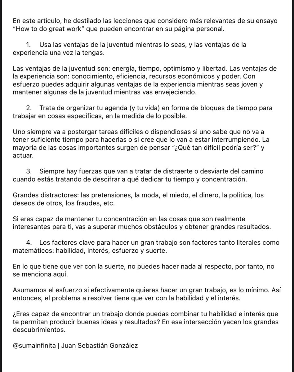 ¿Cómo hacer un gran trabajo?

4 lecciones del ensayo de <a href="/paulg/">Paul Graham</a>.