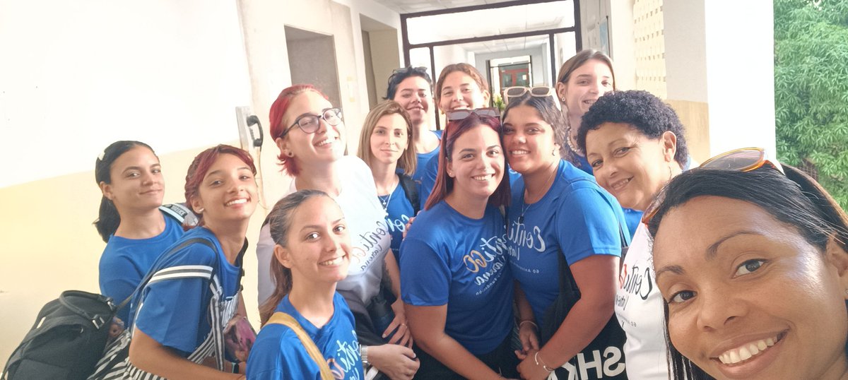 Alegres después de los ejercicios integradores.
Ellos son los protagonistas! Seguinos en acreditación! #VamosPorLaExcelencia
#OrgulloFEI #Conti60Varona