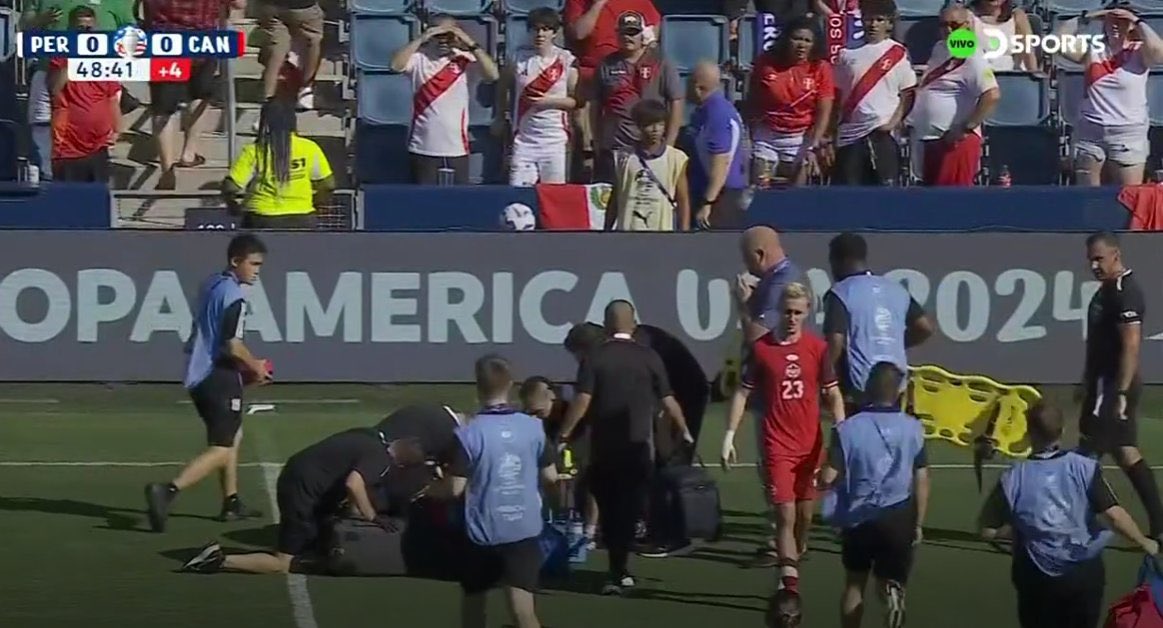 🇵🇪0⚽️0🇨🇦 | AHORA - COPA AMÉRICA 2024: Temperatura en Kansas: 36ºC. Sensación de 40ºC.