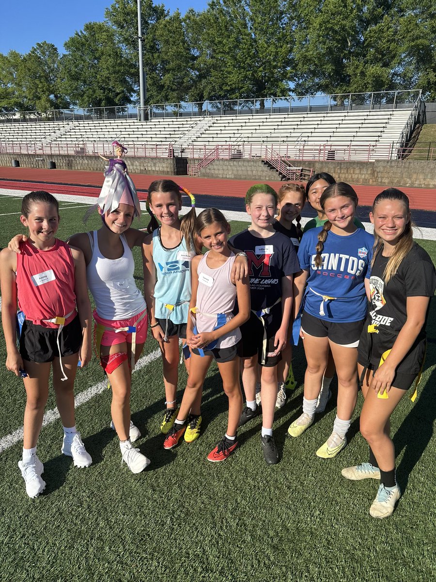 Milton High School Flag Football (@miltonflag) on Twitter photo Day 2 of camp- crazy hair night. Day 2 of camp- crazy hair night.