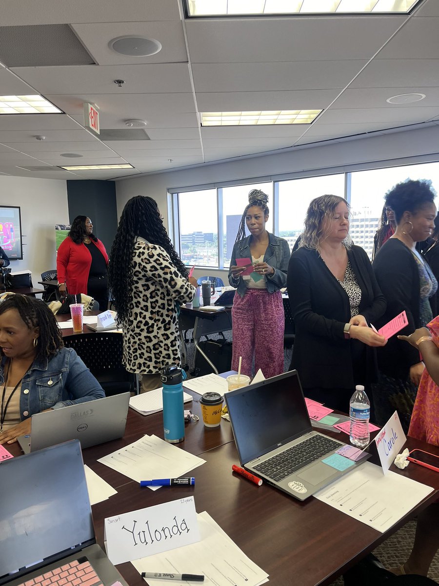 mariamplify's tweet photo. @dallasschools has THE BEST specialists 💙Engagement was in full effect today! It was a pleasure discussing strategies to enhance planning with such a passionate &amp; dedicated group! @DrElenaSHill @AnneLaurenMarrs @DallasISDSupt @AshleyLCampos @breee_green1 @KishmiDavis @Amplify https://t.co/Pn42f7gXQU