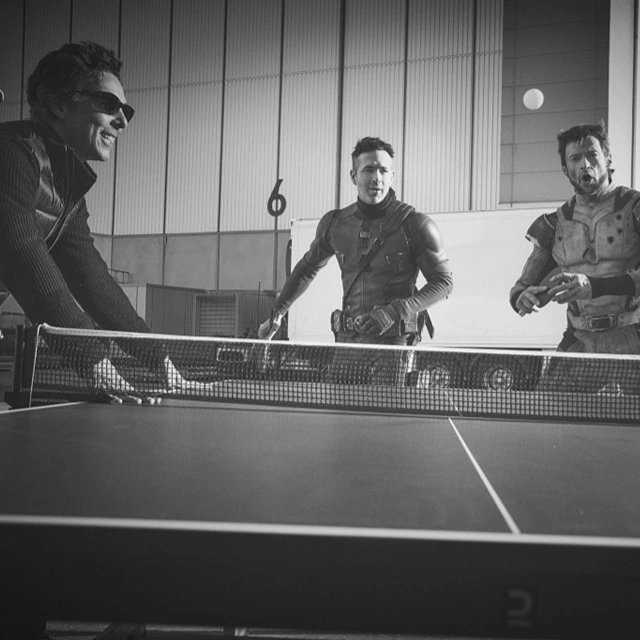 Nerd__Zone's tweet photo. Detrás de camaras de "Deadpool And Wolverine" con Ryan Reynolds y Hugh Jackman..
Parece que se están divirtiendo..🏓

#DeadpoolandWolverine #Deadpool #Wolverine #RyanReynolds #HughJackman #MCU #MarvelStudios #UCM https://t.co/BXeRK2lbaP
